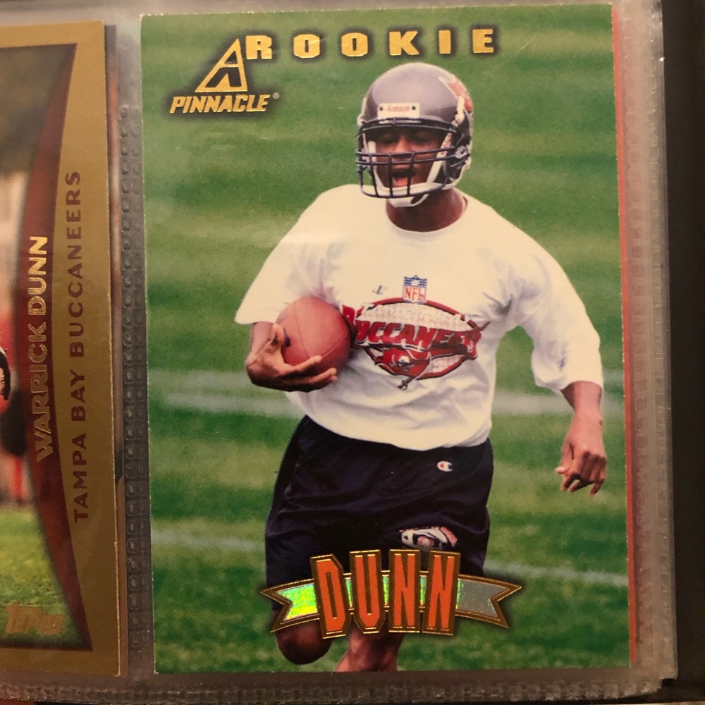 Warrick Dunn Rookie Card